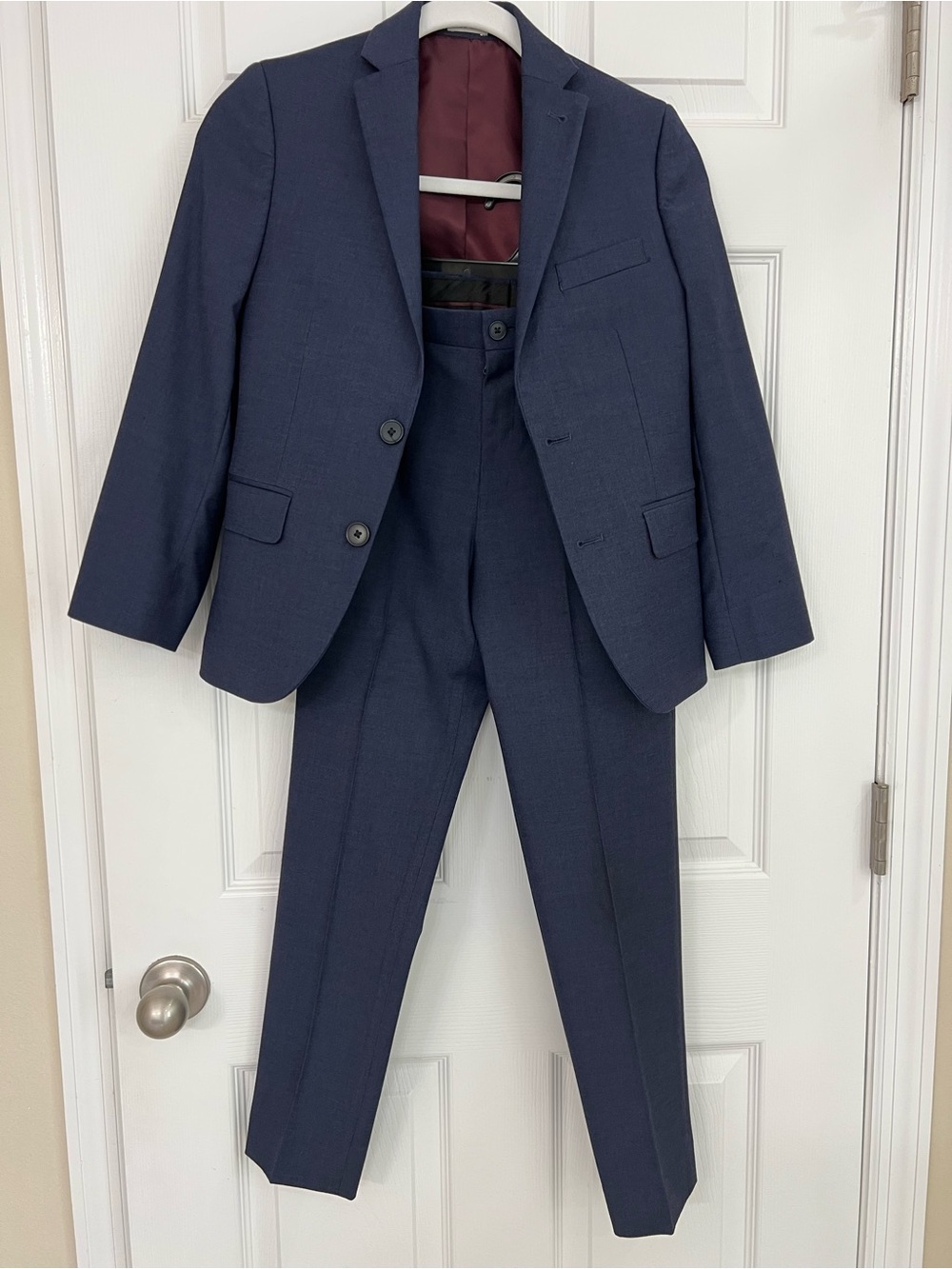 Joseph Abboud Boys' Navy Blue Blazer and Pants Set